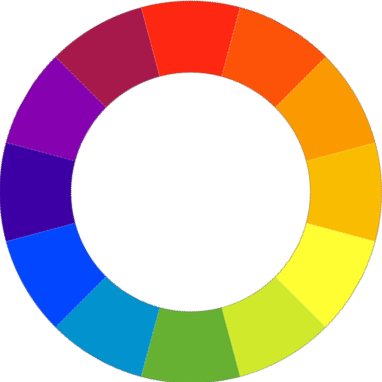Declicexpro agence de communication globale - couleurs et communication - le cercle chromatique